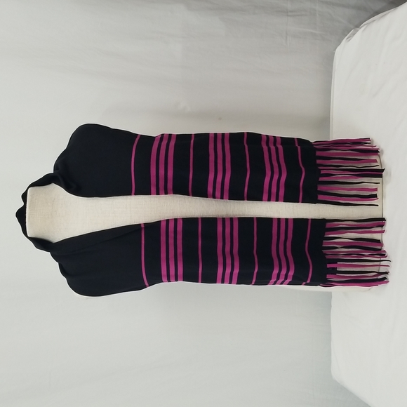 Carlisle Silk Blend Scarf with Tassels - Picture 3 of 6